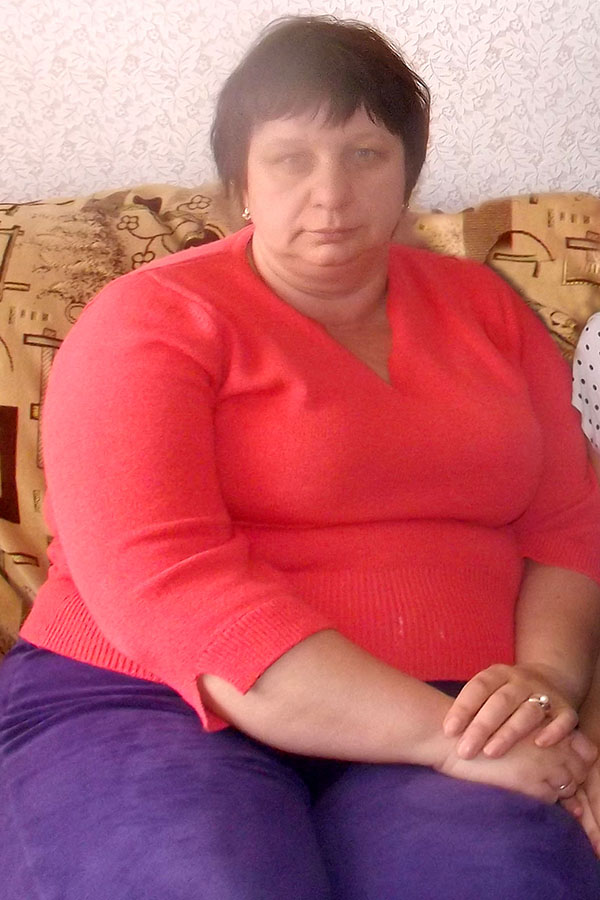 Елена Глебова до похудения в центре снижения веса