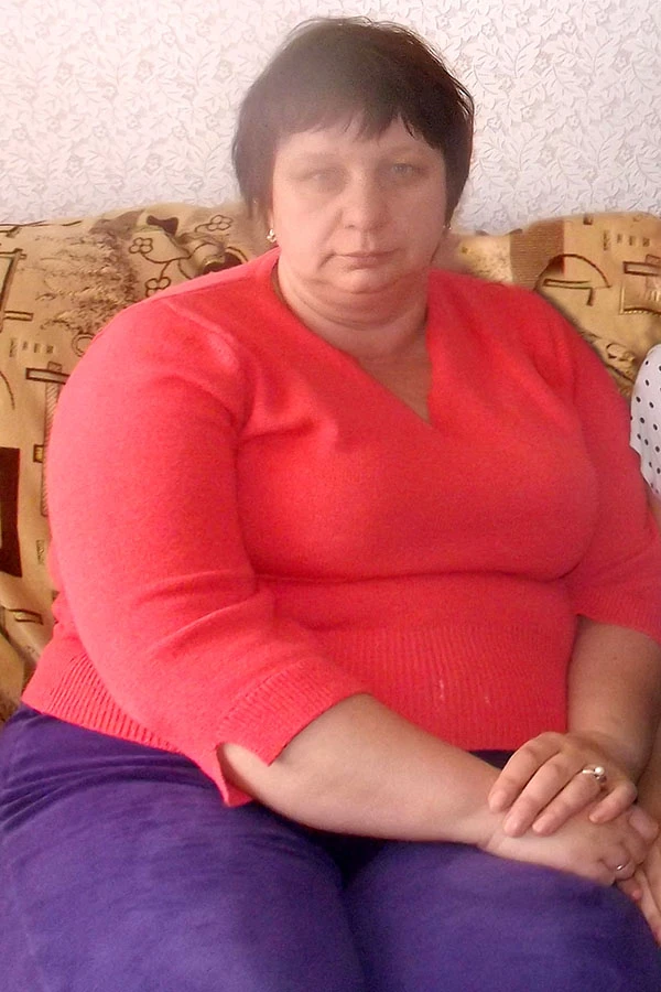 Елена Глебова до похудения в центре снижения веса