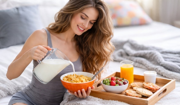 Пример рациона для похудения с таблицей калорий и макроэлементов