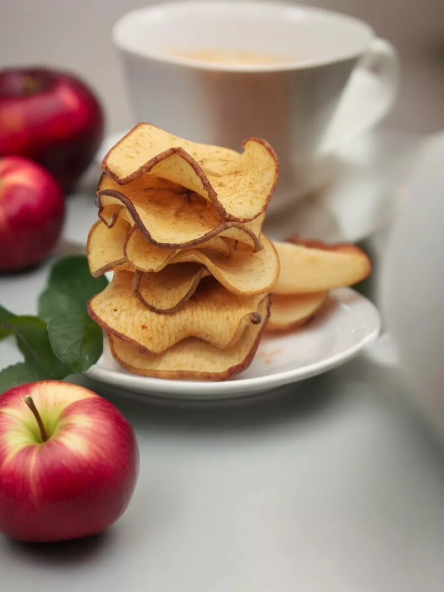 чипсы Фруктовые Яблоко полезный перекус