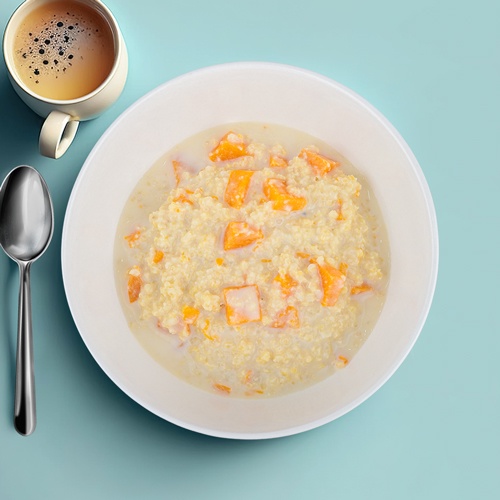 millet-porridge-with-baked-milk-and-pumpkin