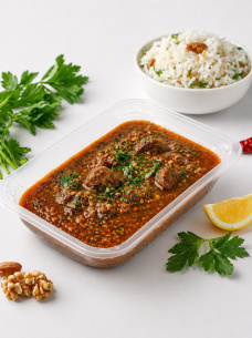 Харчо с говядиной и черносливом, первое блюдо для повседневного меню