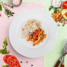 Чахохбили из курицы с рисом «Босто»