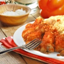 Ужин Кус кус с курочкой под овощным пуншем ВИП меню TheNorm