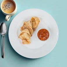 Блинчики из рисовой муки с джемом