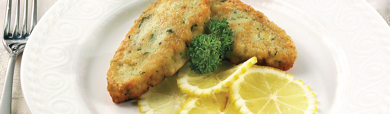 Рецепт на ужин Рыбные котлетки с теплыми овощами