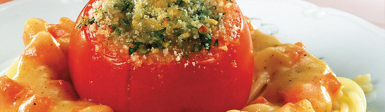 Рецепт на ужин Паста с помидорами