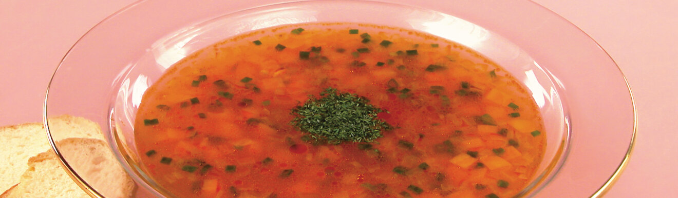 Рецепт на ужин Густой овощной суп
