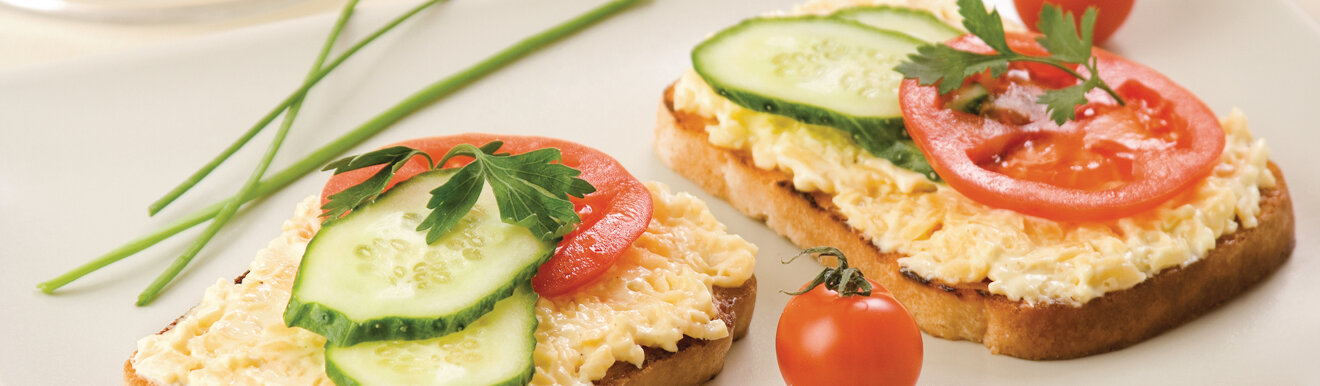 Рецепт на завтрак Витаминный сэндвич